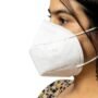 N95 Face mask with a valve